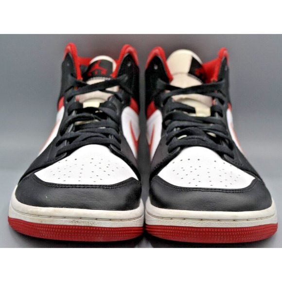 Size 10 - Jordan 1 Mid Metallic Red Air Jordan Authentic - Picture 4 of 9